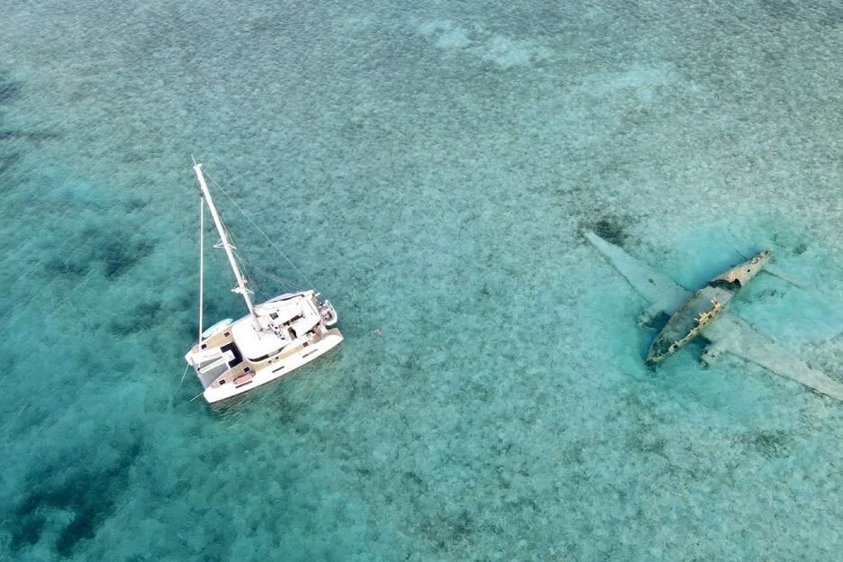Norman's Cay plane wreck