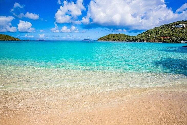 White-sand beach